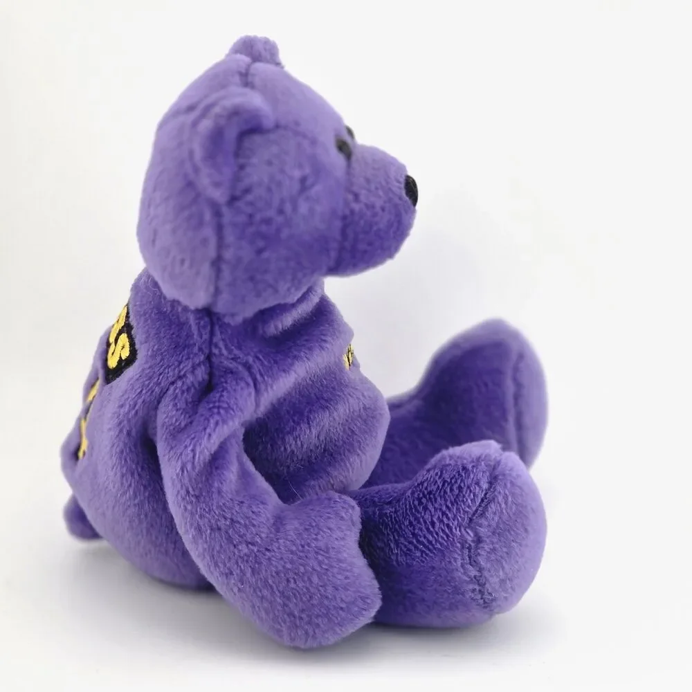 Randy Moss #84 Nfl Beanie Bear 1998 Minnesota Vikings purple  Plush Toy